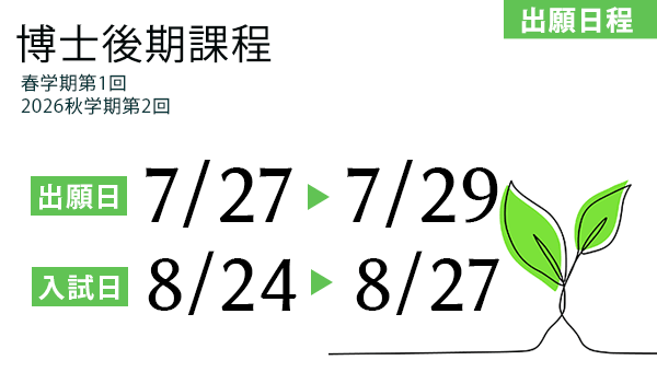 出願日程