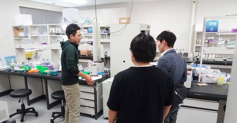 Lab tour