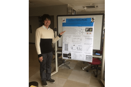 バイオサイエンス研究科細胞間情報学研究室の村田享謙さん(博士前期課程2年)が「第39回日本分子生物学会年会」において優秀ポスター賞を受賞